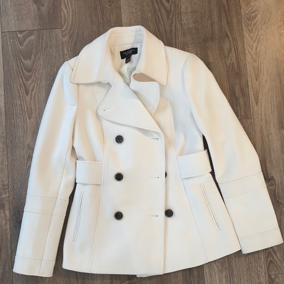 Victoria's Secret Jackets & Blazers - Victoria’s Secret white pea coat